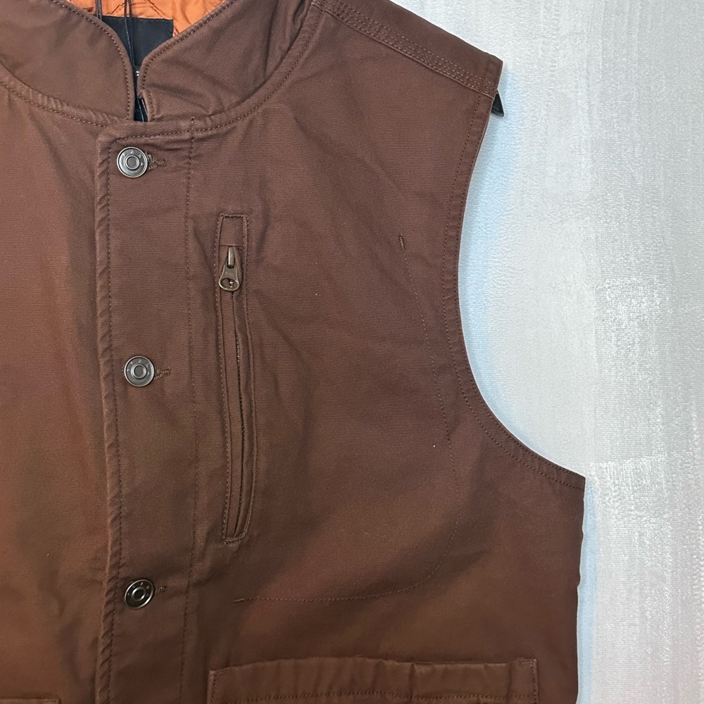 Prana Mens Trembly vest stout medium NWT cargo vest  outdoor - Picture 9 of 11